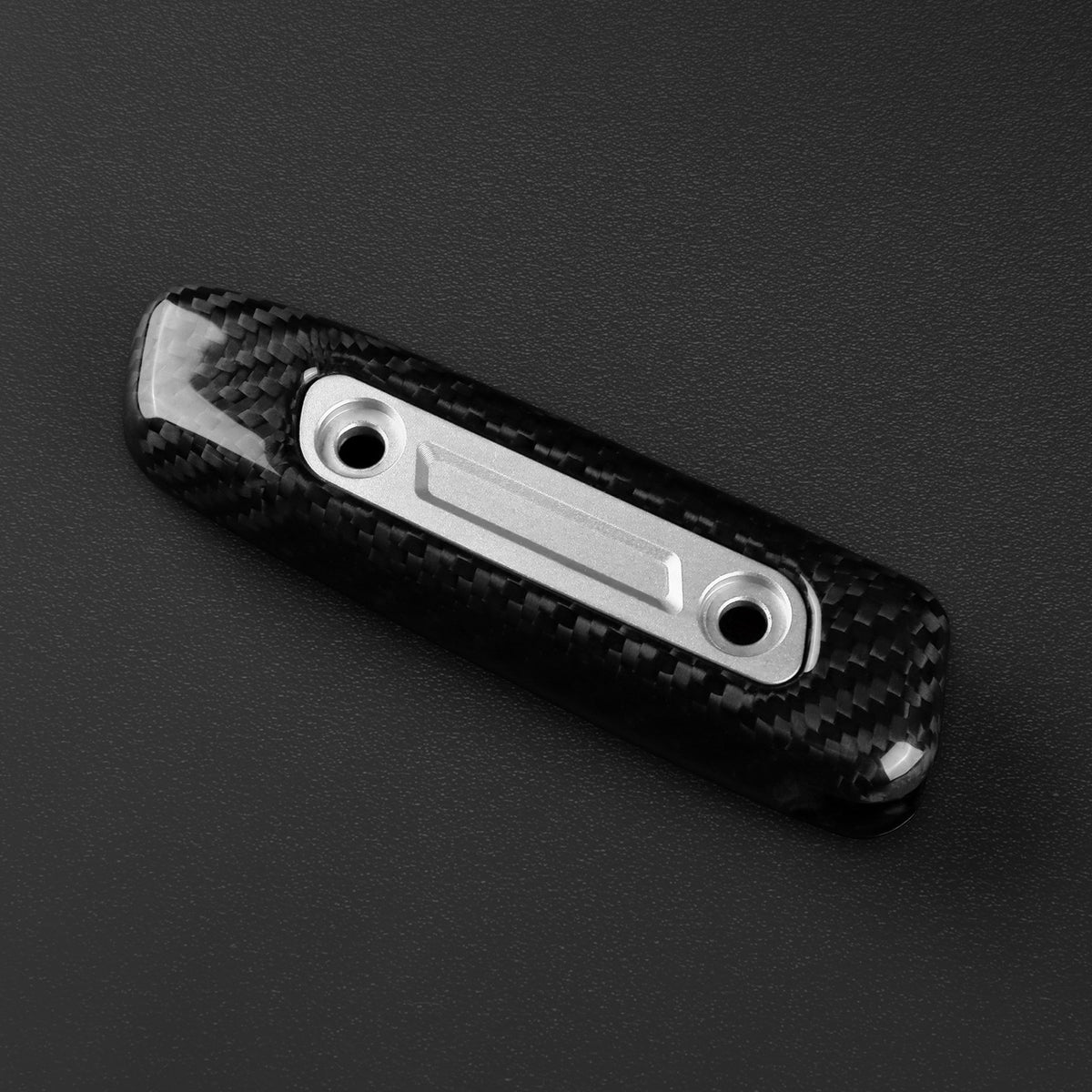 Aluminum Accent Carbon Handbrake Handle For Ford Mustang 2024-2027 - detail view 9