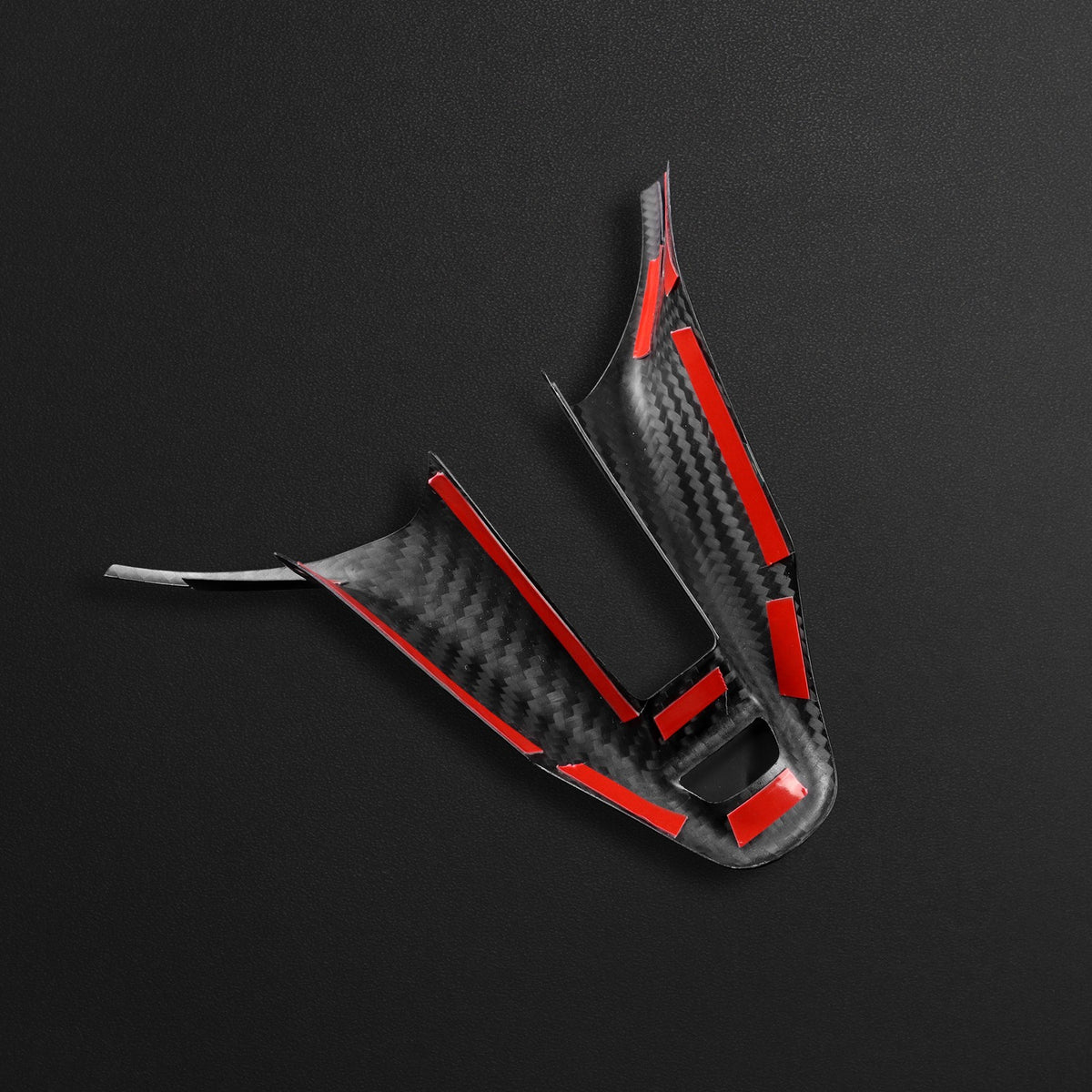 Car Steering Wheel Chin Cover Carbon Fiber for Hyundai i20 N Elantra N 2021-2026