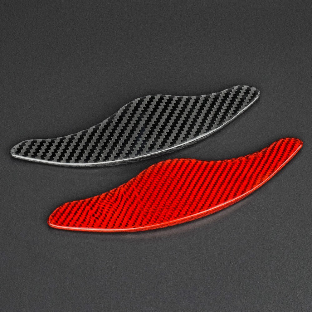 Red Steering Wheel Paddle Shifter Extension For Hyundai Sonata VII (LF) 2014-19