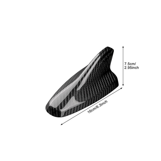 Car Antenna Cover Trim Carbon Fiber for SEAT Leon Cupra Leon Formentor 2020-2026 - detail view