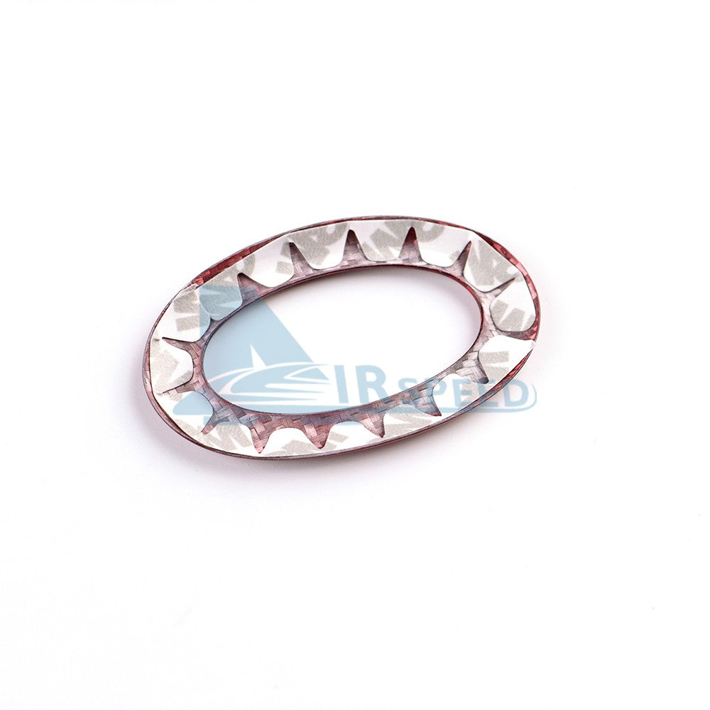 Passenger Storage Box Switch Red Real Carbon Fiber Fit Mini R55 R56 R57 2007-13 - detail view 9