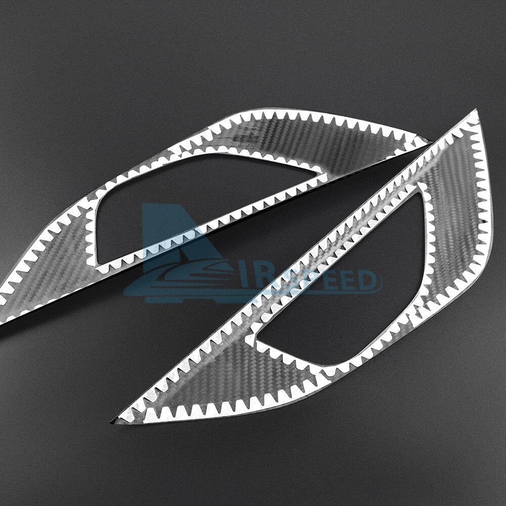 REAL HARD Carbon Fiber For Subaru WRX 2022-2023 Black Front Door Handle Cover - detail view 8
