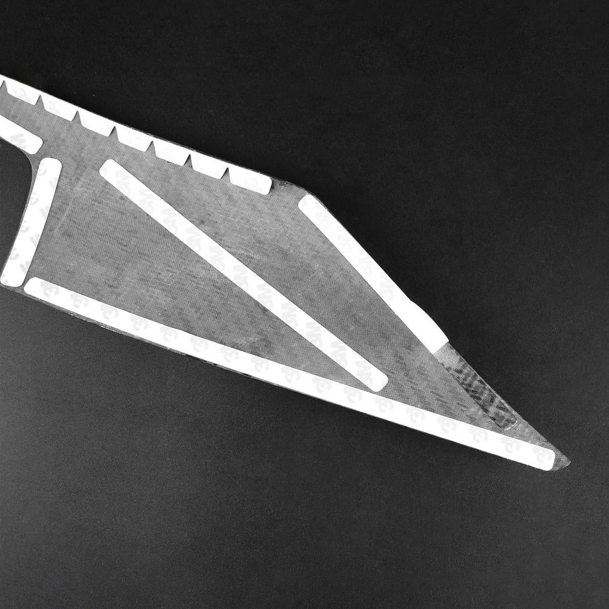 For BMW F30, F31, F32, F33, F34 & F36 Center Console Dashboard Strip Trim, Carbon Fiber - detail view 7