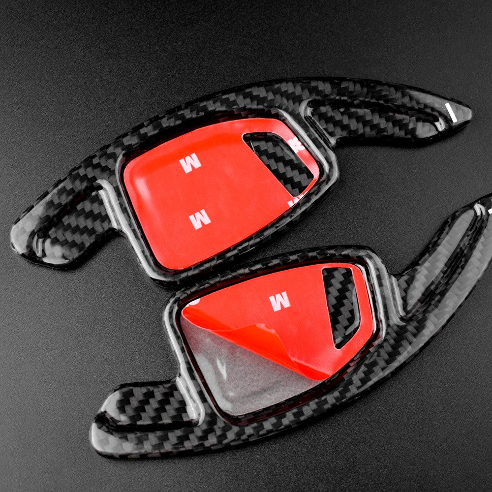 For Audi R53 R54 R55 R56 R57 2013-22 Steering Wheel Paddle Shifter Extension Red - detail view 10