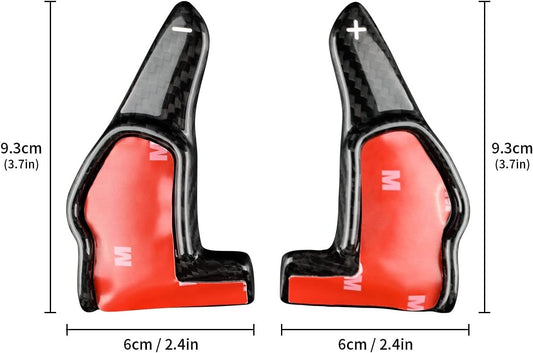 For Dodge Charger Challenger Durango SRT 14-25 Red Steering Wheel Paddle Shifter - detail view
