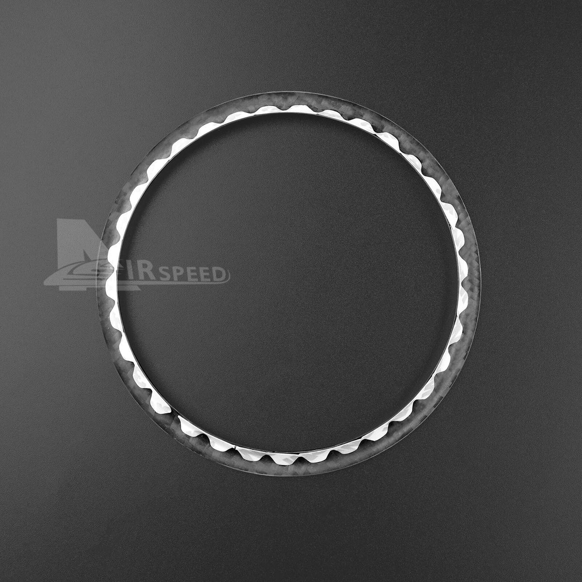 For Mini Cooper F-Series Steering Wheel Hub Center Ring Black Hard Carbon Fiber - detail view 9