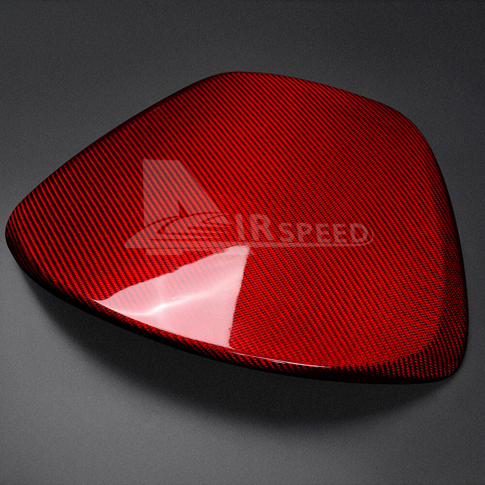 Red Dashboard Speedometer Cover REAL HEDA Carbon Fiber For Subaru BRZ GR86 21-23 - detail view 7