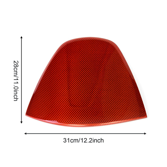 REAL HARD Carbon Fiber Red Dashboard Cover For Subaru BRZ Toyota GR86 12-20 - detail view