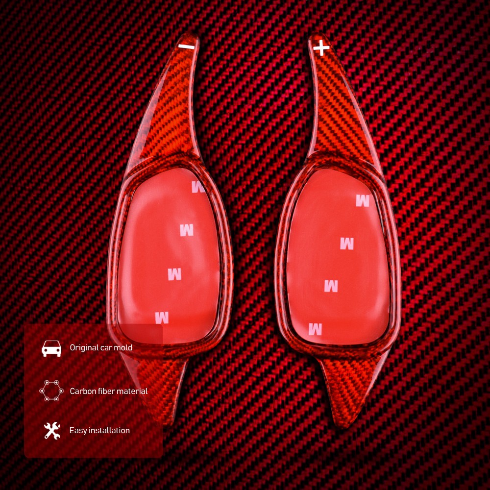 For Audi A5 S3 S5 S6 SQ5 RS3 RS6 RS7 2014-2018 Steering Wheel Paddle Shifter Red - detail view 9