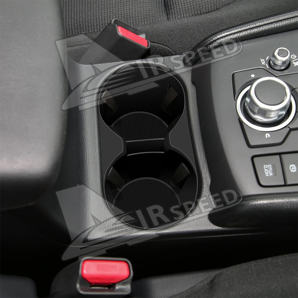 Center Console Water Cup Holder Cover Trim Silicone For Mazda CX5 CX-5 2017-2025 - FREE GIFT