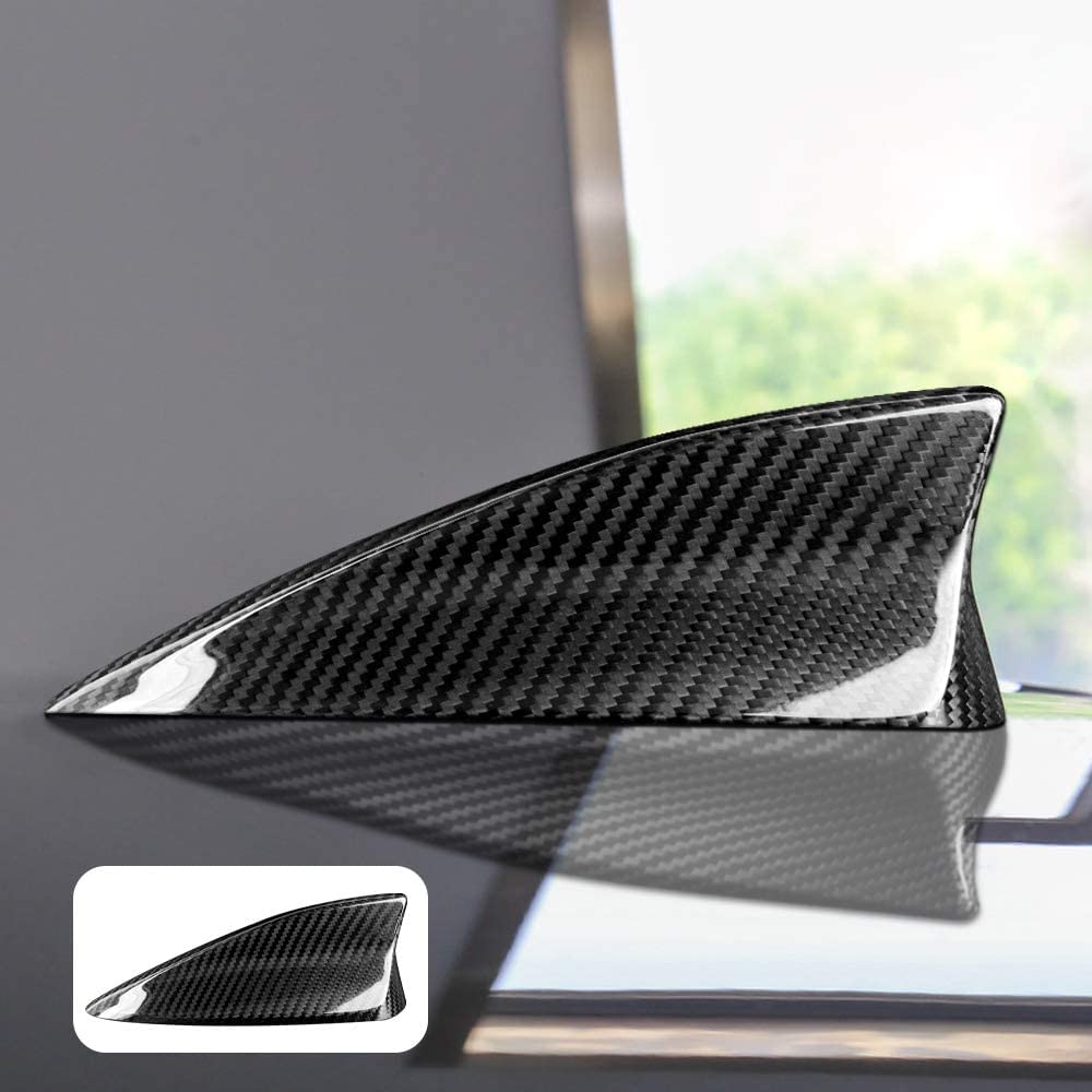 AIRSPEED Red Carbon Fiber Car Shark Fin Antenna Cover Radio Signal Base for Mazda 3 Axela CX-3 CX-4 CX-5 CX-8 Accessories - detail view 9