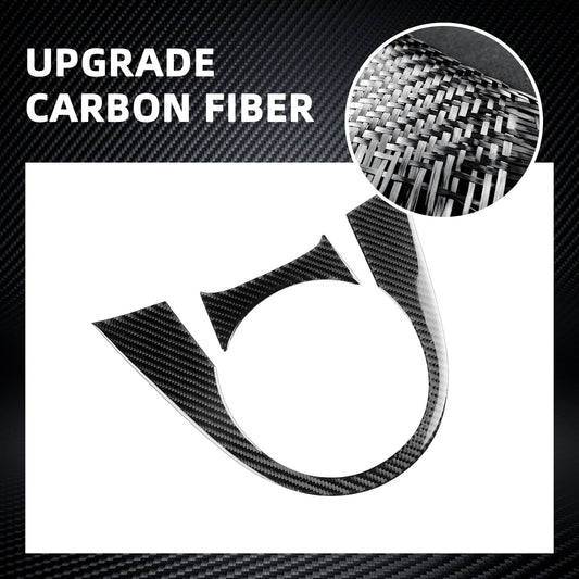 Carbon Fiber For Mazda 2 2008-2014 Outer Gear Shift Frame Trim Anti Scratch Sport Interior Decor Modification Car Accessories