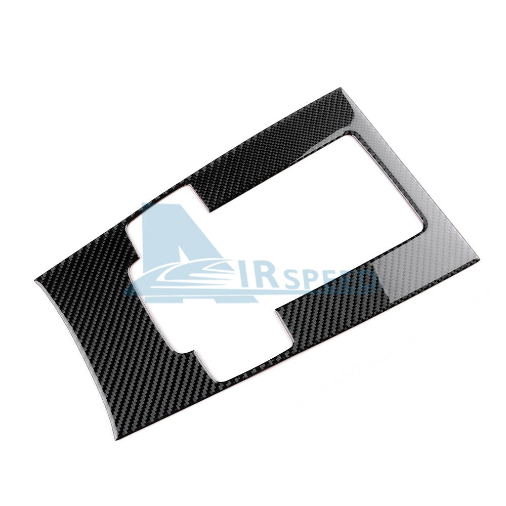 Real Carbon Fiber Manual Transmission Gear Shift Panel Sticker For Mazda 3 19-24（U.S. Stock）