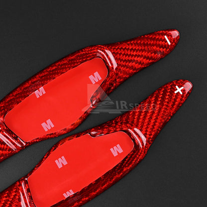 Red Steering Wheel Paddle Shifter Extension For Hyundai IONIQ 2019-21 Kona 19-20