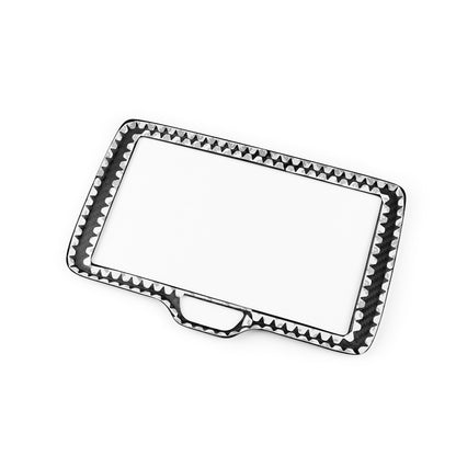 Center Screen Frame Cover For Toyota Yaris Cross/GR Yaris 2020-2024 Carbon Fiber - detail view 10