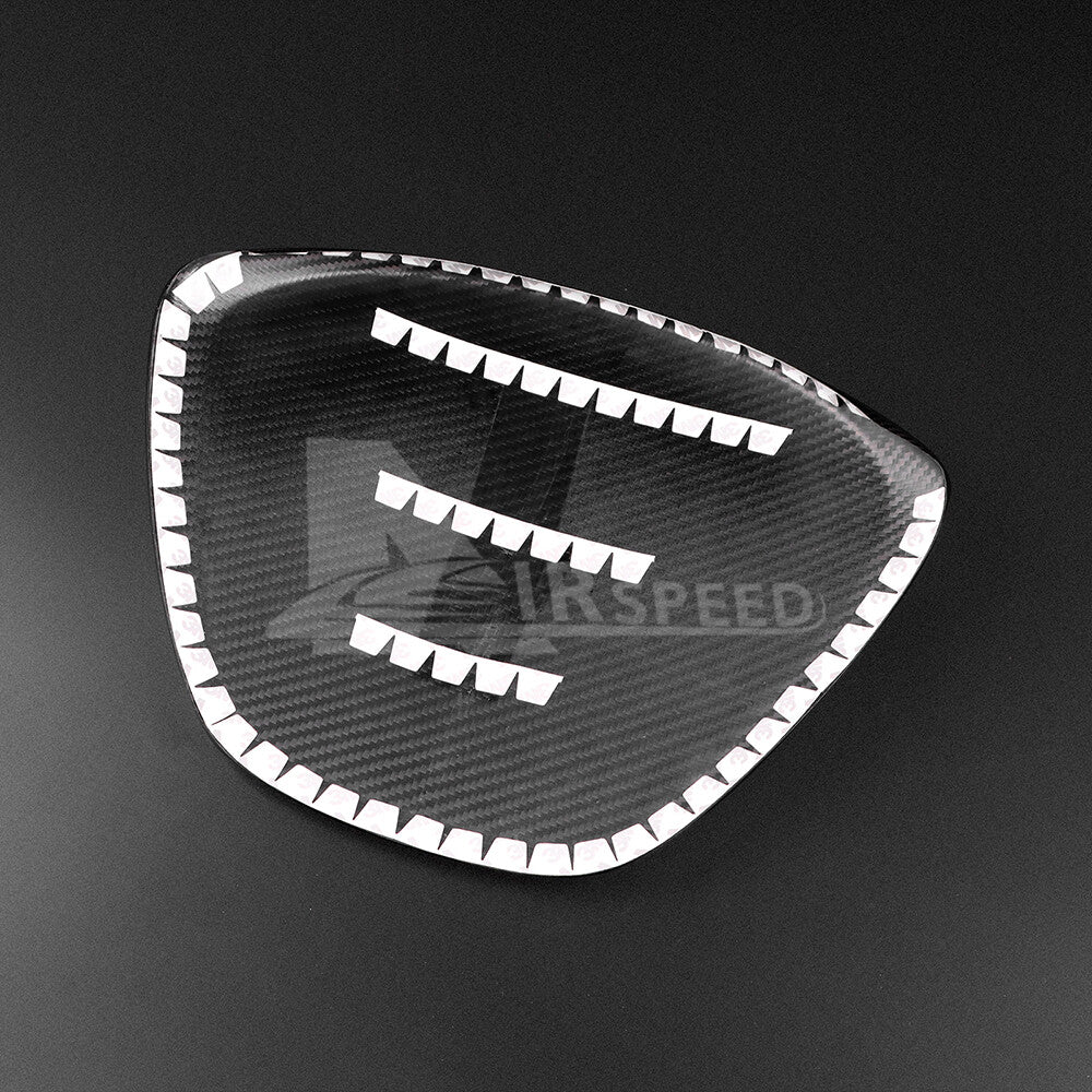 Above Speed Indicator Cover REAL HARD Carbon Fiber For Subaru BRZ GR86 21-23 - detail view 7