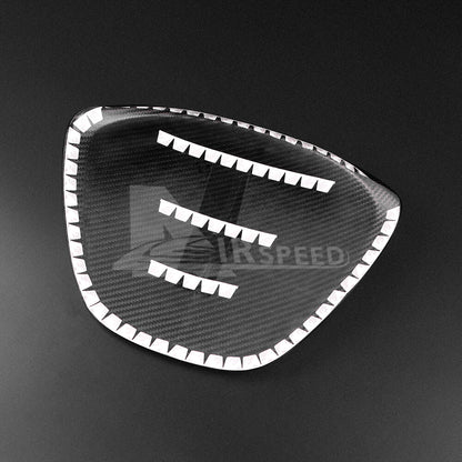 Above Speed Indicator Cover REAL HARD Carbon Fiber For Subaru BRZ GR86 21-23 - detail view 7