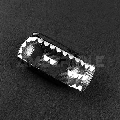 For Mini F Series 20-23 Left Hand Drive Black Hard Carbon Shift Gear Knob - detail view 6