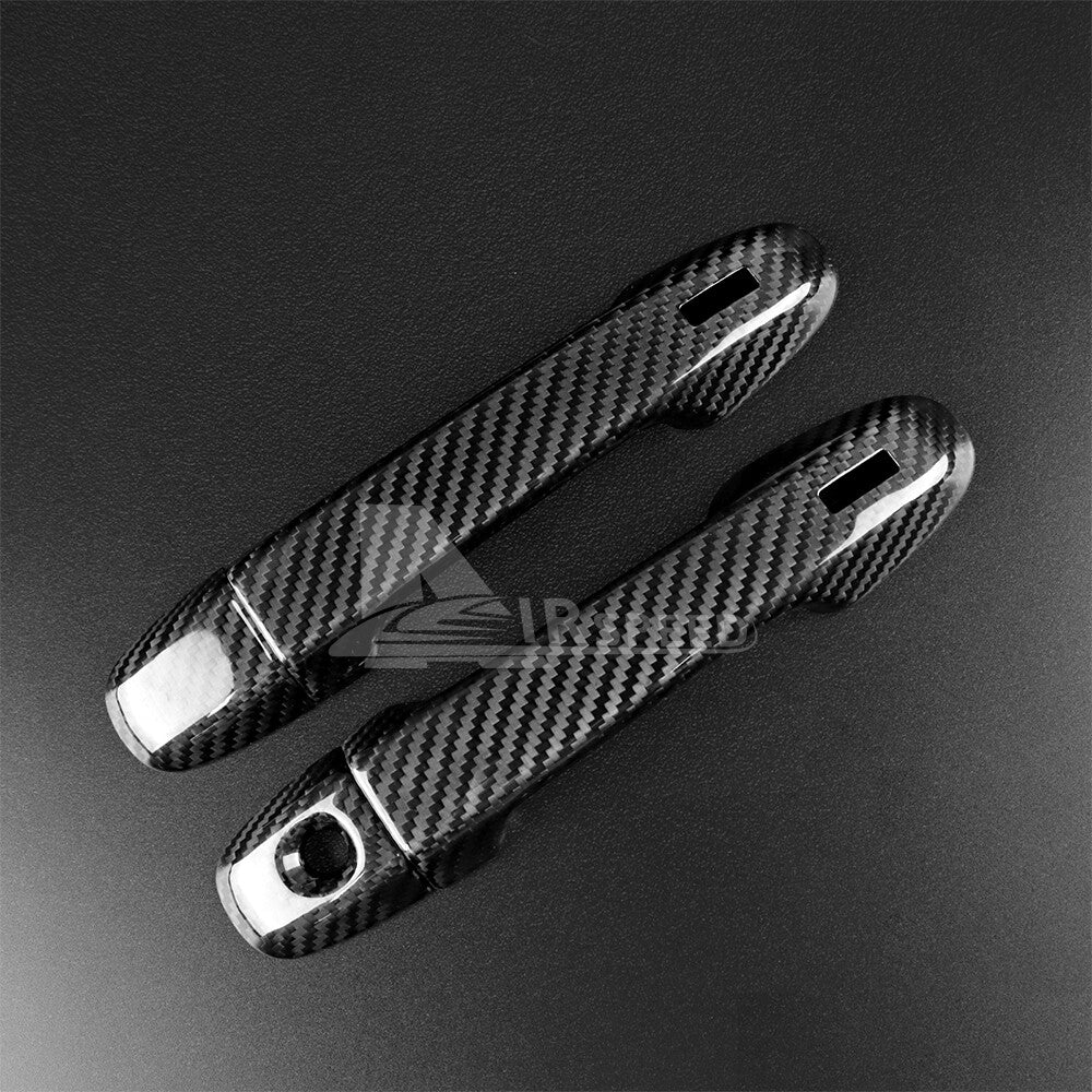 REAL HARD Carbon Fiber Door Handle Cover Black For Subaru BRZ GR86 21-2023 - detail view 7
