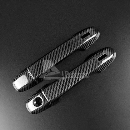 REAL HARD Carbon Fiber Door Handle Cover Black For Subaru BRZ GR86 21-2023 - detail view 7