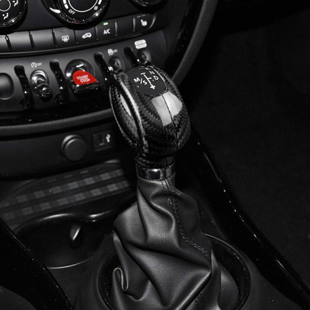 Full Wrap Black Hard Carbon Gear Knob 2Pcs For MINI F Series - detail view 6
