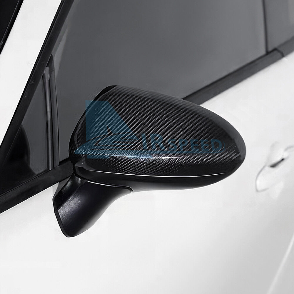 Real Carbon Fiber Side Mirror Cover Caps For Subaru BRZ Toyota GR86 2021-2024 - detail view 8