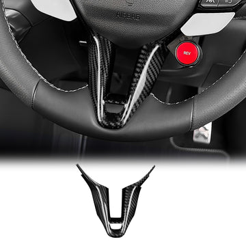 Car Steering Wheel Chin Cover Carbon Fiber for Hyundai i20 N Elantra N 2021-2026