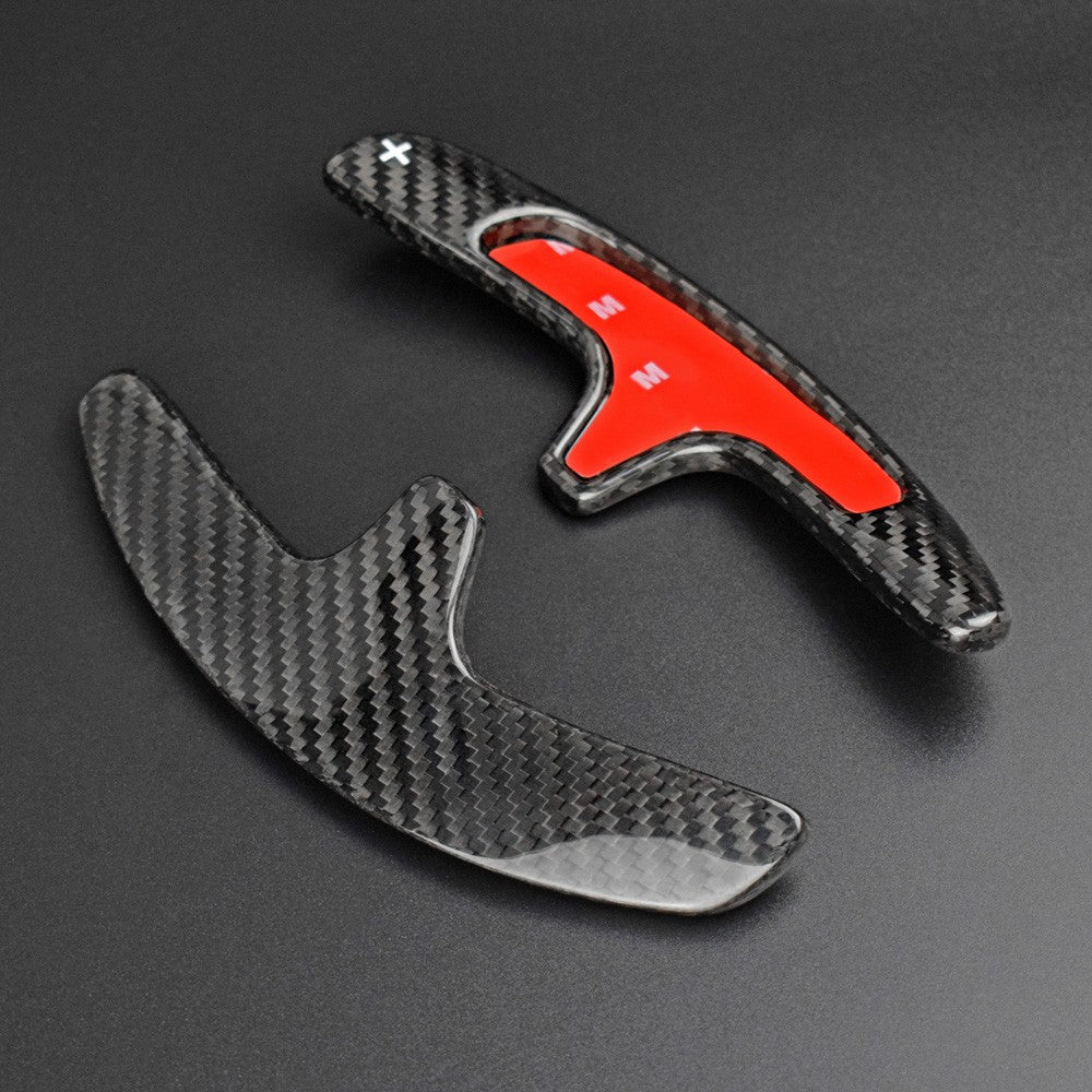 For Porsche 911 12-19 Cayman 13-19 Black Steering Wheel Paddle Shifter Extension - detail view 6