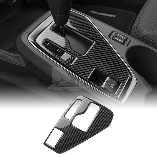 Carbon Fiber Gear Shift Panel Cover for Subaru Crosstrek Impreza 2024-2025（U.S. Stock）