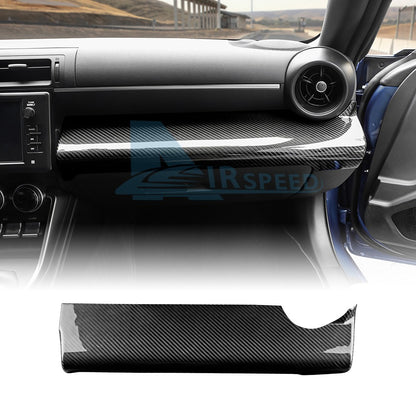 Hard Carbon Co-pilot Dashboard Trim LHD For Subaru BRZ Toyota GR86 2021-2026 - detail view 6
