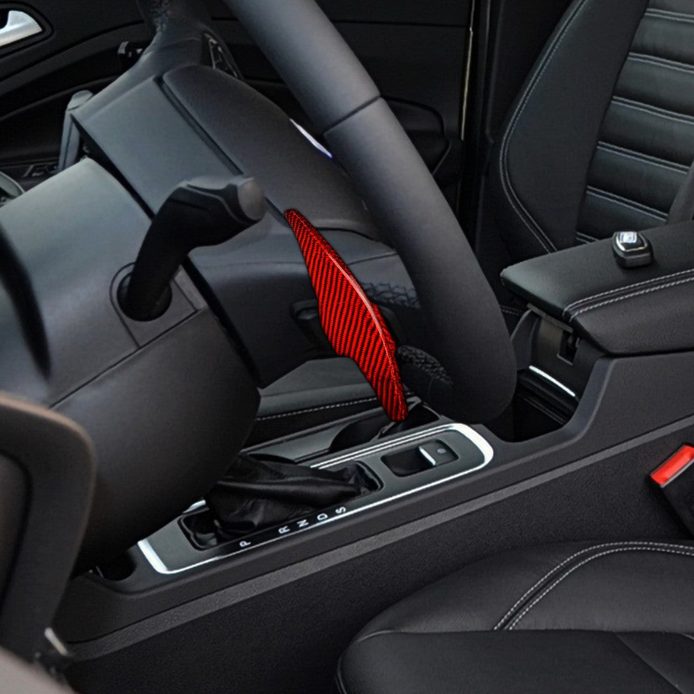 Red Steering Wheel Paddle Shifter Extension For Ford Focus ? 15-20 Escape 17-20 - detail view 5