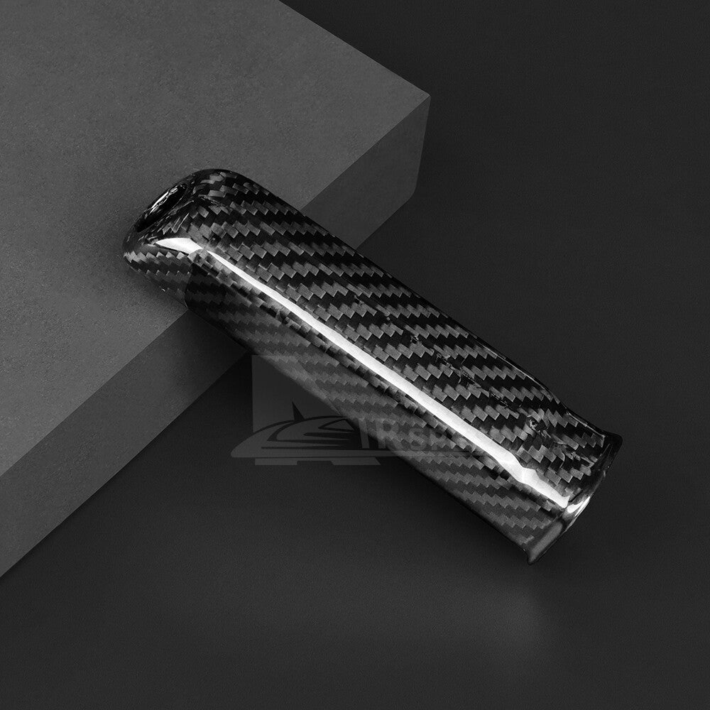 For Ford Mustang 10-2014 Electrical Park Brake Cover Carbon Fiber Sticker BLACK - detail view 8