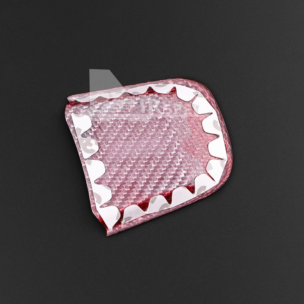 Real Hard Carbon Fibre Steering Wheel Chin Cover Trim For Fiat 500 2020-2023 - detail view 9