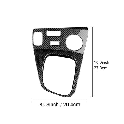 Car Center Gear Shift Panel Cover Carbon Fiber for Toyota GR Yaris 2025-2026 - detail view 3