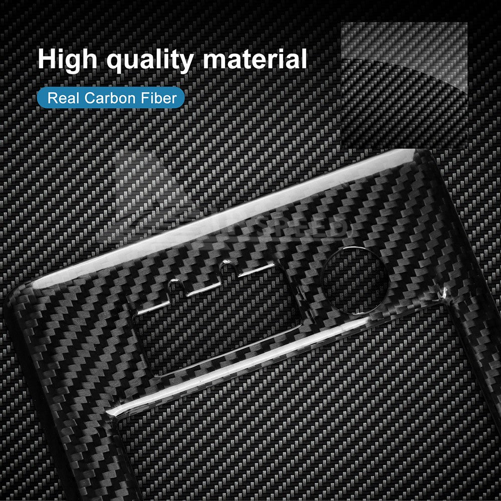 Hard Carbon Fiber Center Dash GPS Surround Cover For GR86 BRZ 2021+ - detail view 9