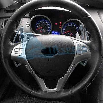 For Hyundai Genesis Coupe 09-11 Car Steering Wheel Paddle Shifter Extension Gray - FREE GIFT