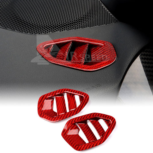 Air Vent Dashboard Outlet For Subaru BRZ GR86 2021-2023 REAL HARD Carbon Fiber - product view