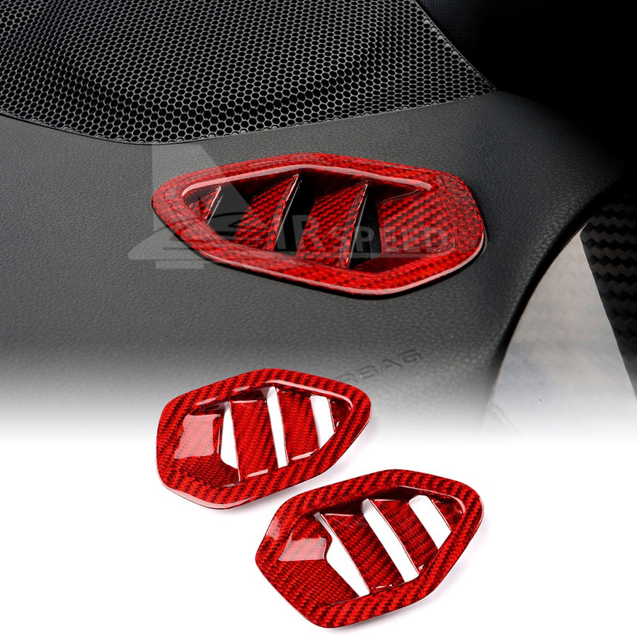 Air Vent Dashboard Outlet For Subaru BRZ GR86 2021-2023 REAL HARD Carbon Fiber