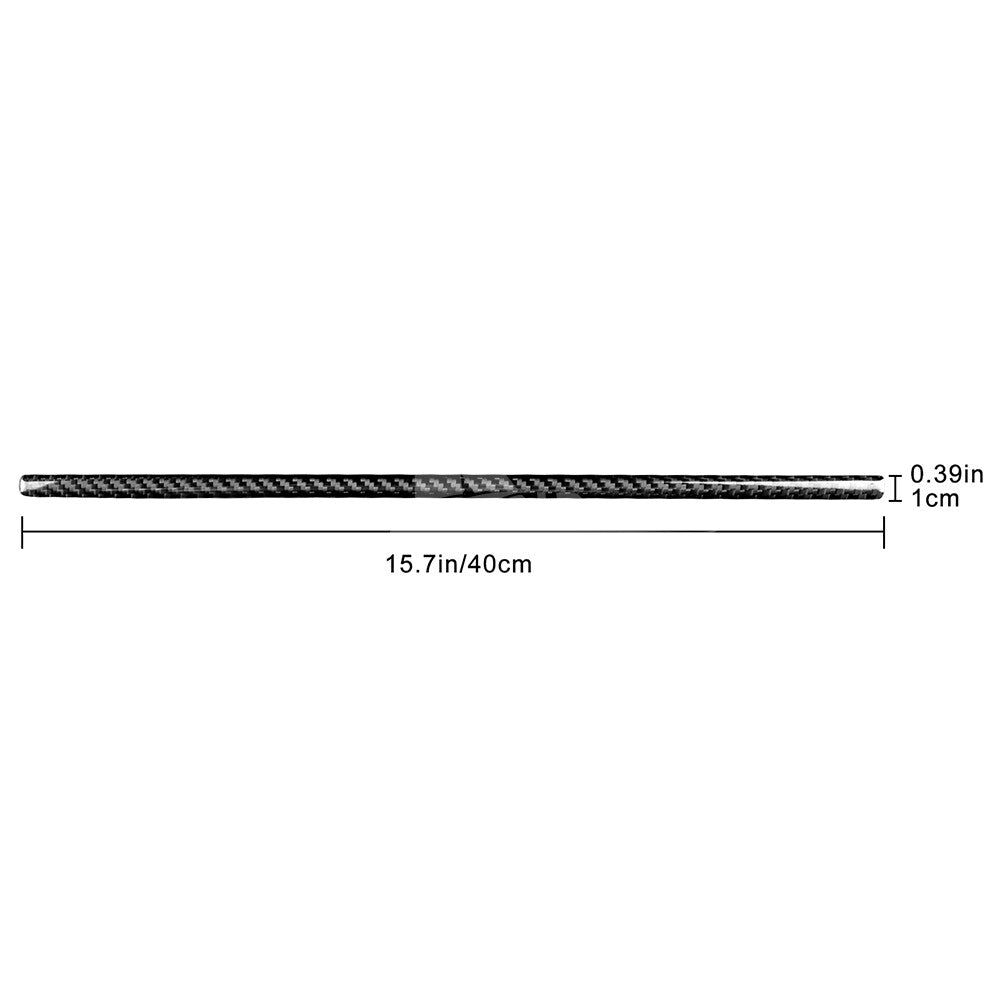 Passenger Copilot Strip Fit For Subaru BRZ GR86 2021-2023 REAL HARD Carbon Fiber - detail view 3