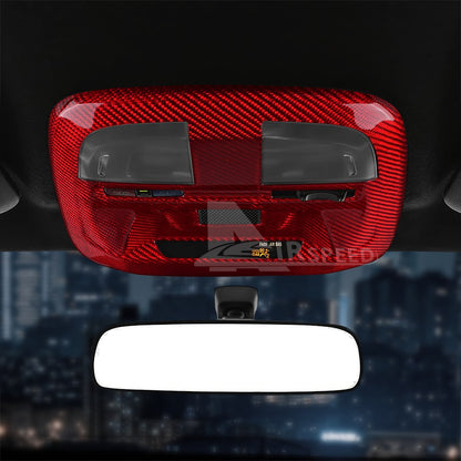 Reading Light Cover RED HARD Carbon Fiber for Toyota GR86 Subaru BRZ 2021-2023 - detail view 6