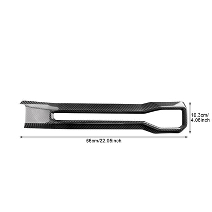 HARD Carbon Fiber Passenger Air Outlet Frame Cover for Ford Mustang 2024-2027