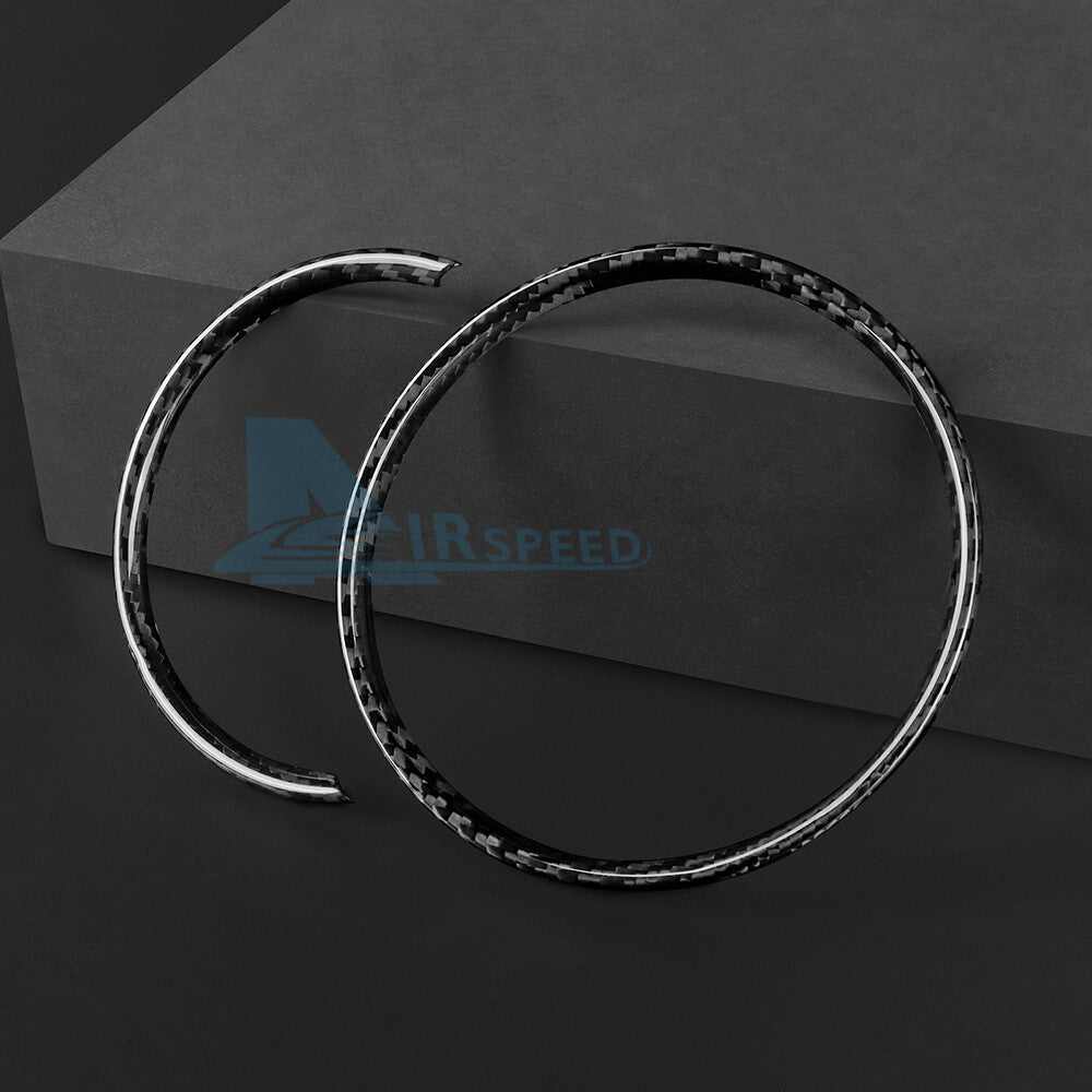 Black Speed Indicator Cover REAL HARD Carbon Fiber For Mini F54 F55 F56 F57 F60 - detail view 7