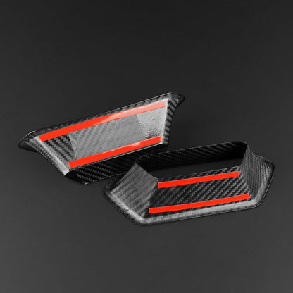 For Cupra Leon Born Ateca 21-25 Car Front Seat Cover Black Hard Carbon Fiber - detail view 9