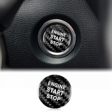 For Lexus IS ES GS NX RX LX RC RC F Carbon Fiber Engine Start Button Sticker