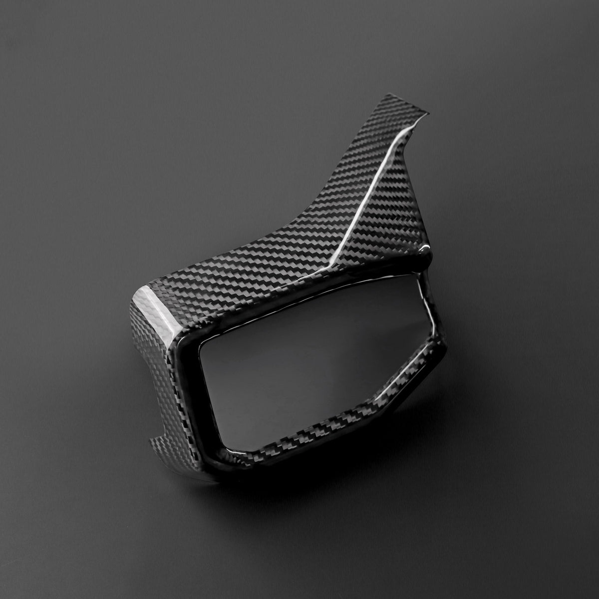 HARD Carbon Fiber Car Driver's Air Ourlet Frame Cover for Ford Mustang 2024-2027 - detail view 9