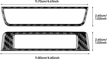 Seat Memory Button Frame Anti Slip Black Carbon For Mazda 3 Axela 2019-2025