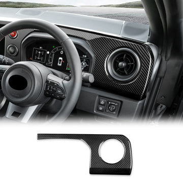 Driver's Air Outlet Panel Cover Black Carbon Fiber for Toyota GR Yaris 2025-2026