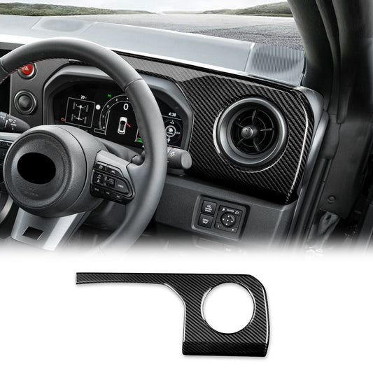 Driver's Air Outlet Panel Cover Black Carbon Fiber for Toyota GR Yaris 2025-2026 - product view