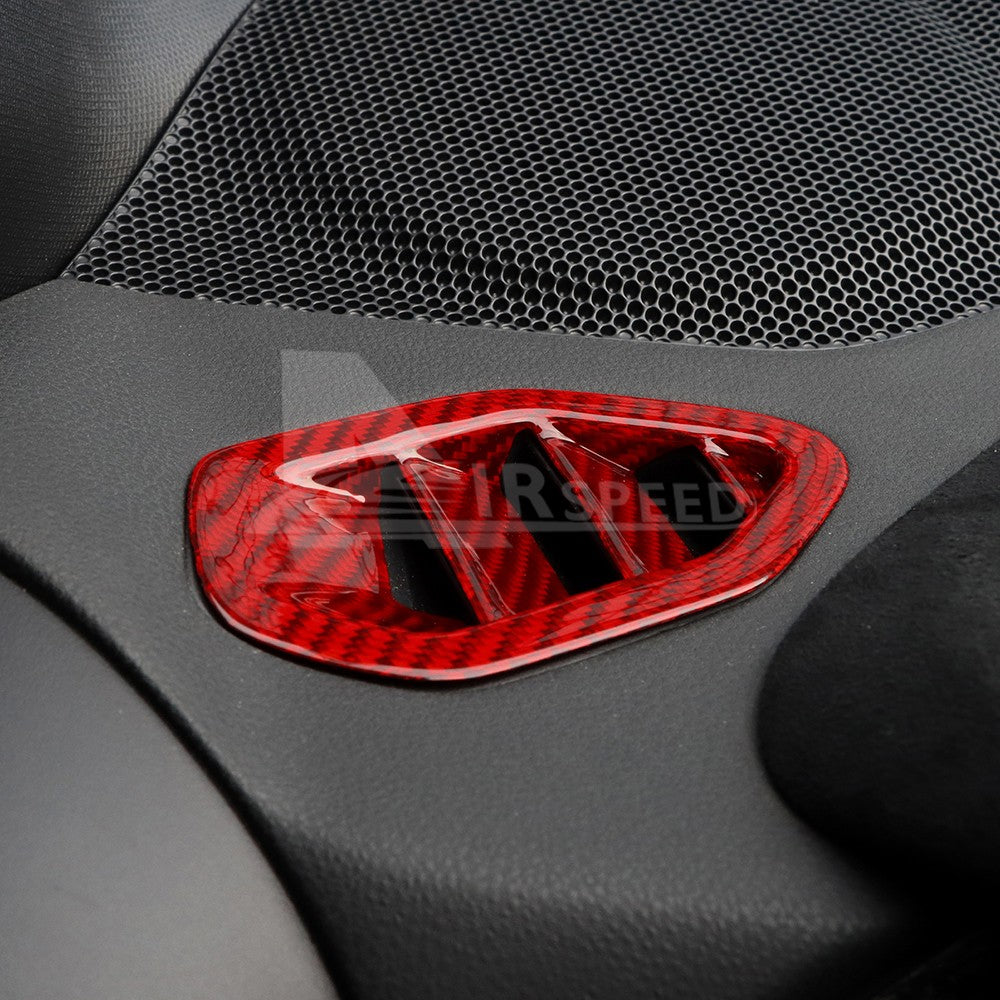 Air Vent Dashboard Outlet For Subaru BRZ GR86 2021-2023 REAL HARD Carbon Fiber - detail view 4