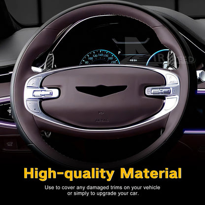For Genesis GV70 GV80 22-23 Carbon Fiber Steering Wheel Paddle Shifter Extension